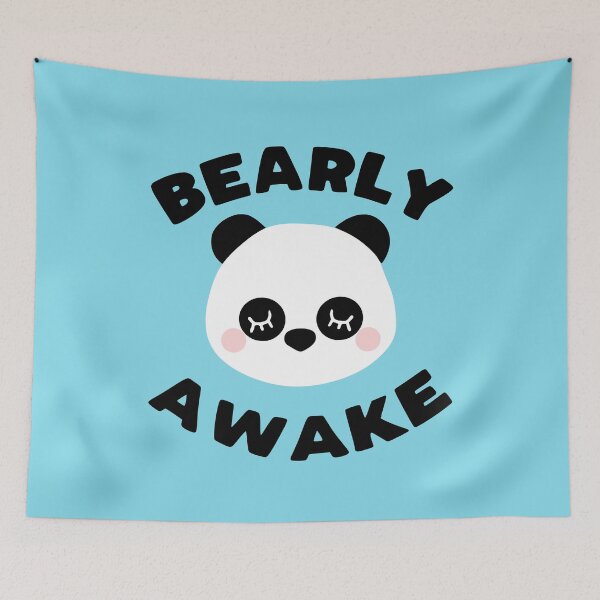 Item preview, Bearly Awake - funny sleep lover slogan designed and sold by kapotka.