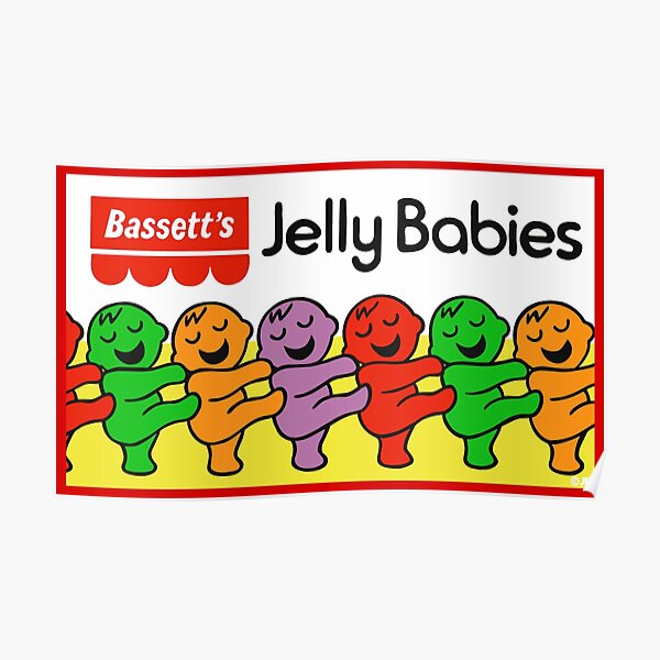 Classic Jelly Babies Poster