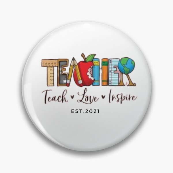 Item preview, Teacher Appreciation -Teachers -Teacher Icon -Teacher Gift -Teacher  Heart. EST.2021 designed and sold by chanat3659.