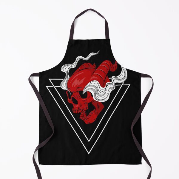 Item preview, Biker Damon Art Skull Face designed and sold by lotushaza.