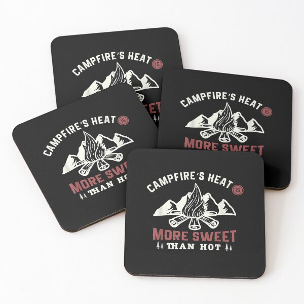 Item preview, Campfire's Heat Is More Sweet Than Hot For A Camper Camping Gift  designed and sold by rubysheila.