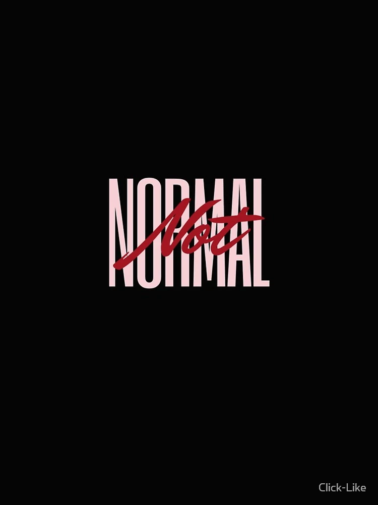 Thumbnail 4 of 4, iPhone Case, Not Normal Design designed and sold by Click-Like.