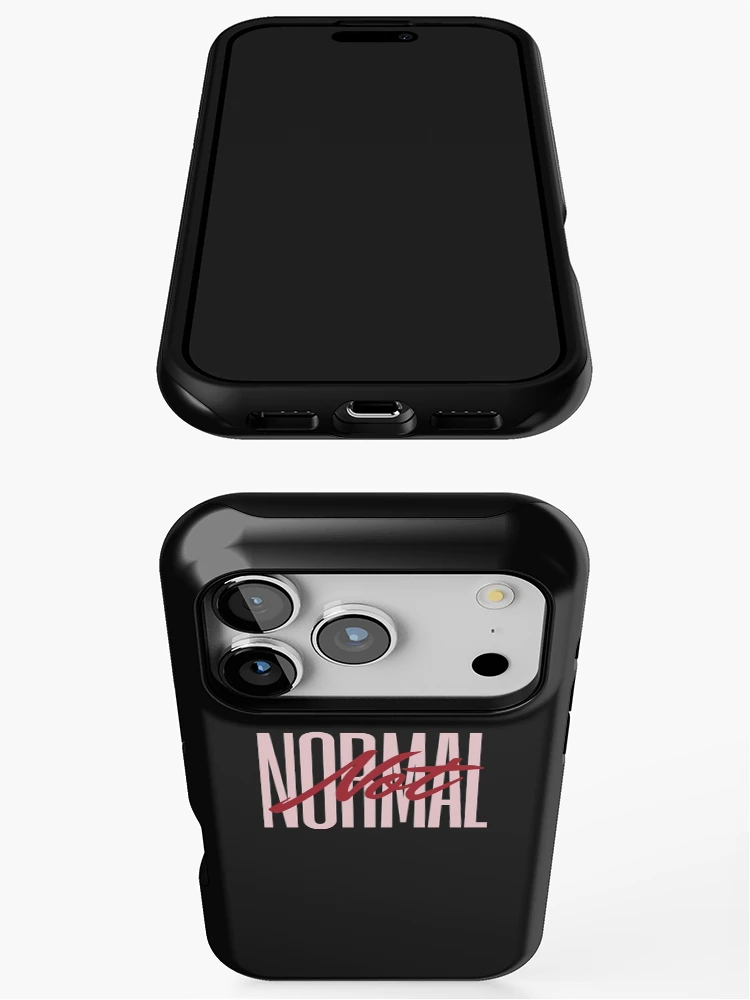 Thumbnail 3 of 4, iPhone Case, Not Normal Design designed and sold by Click-Like.