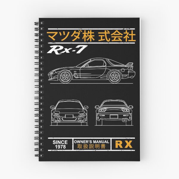 Item preview, Blueprint of the RX7 designed and sold by rogue-design.