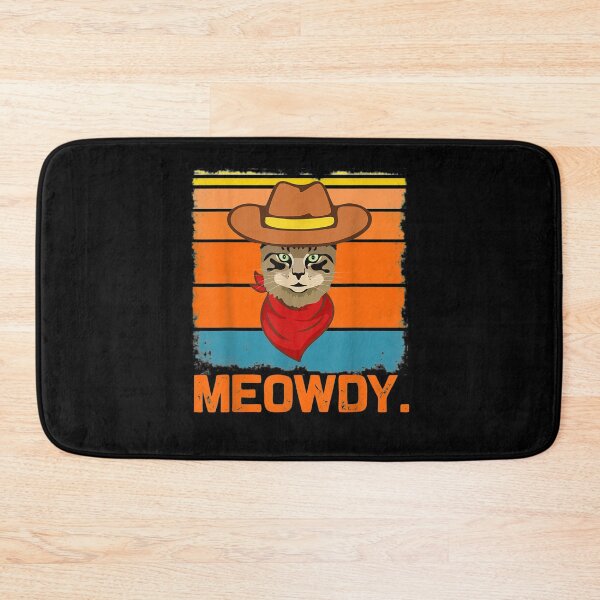 Item preview, Meowdy Meow Howdy Cowboy Cat Lover Gift  designed and sold by rubysheila.