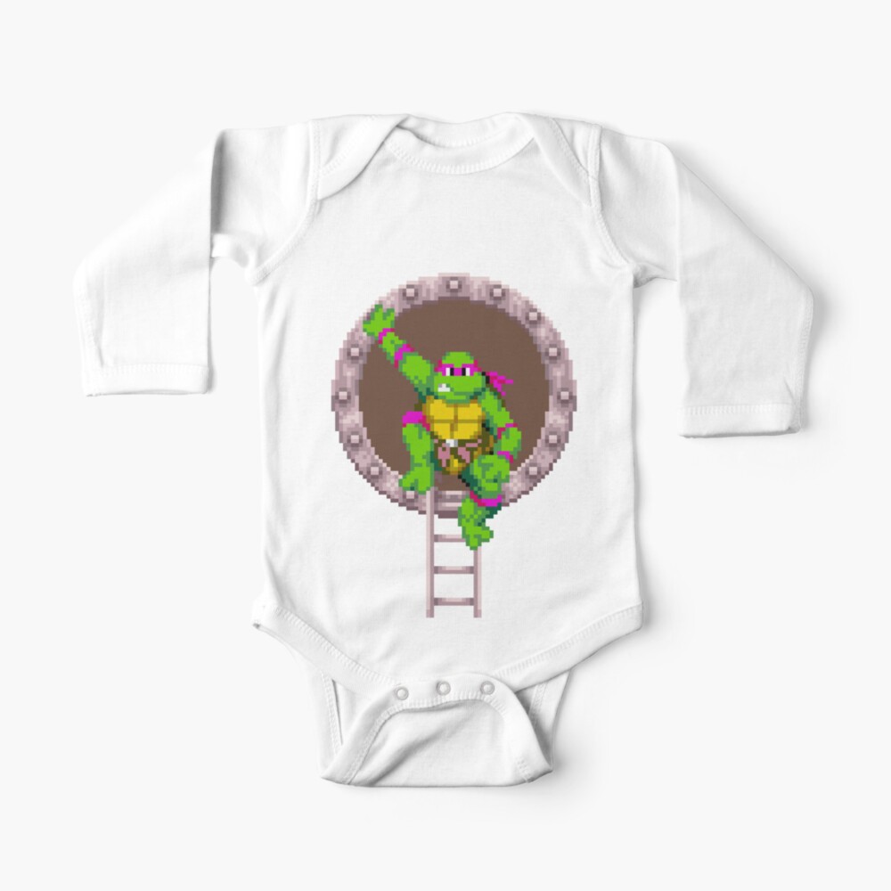 ninja turtle baby onesie