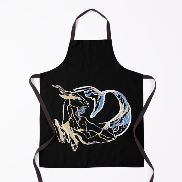 Item preview, Single Line - Capricorn (White) designed and sold by MaxencePierrard.