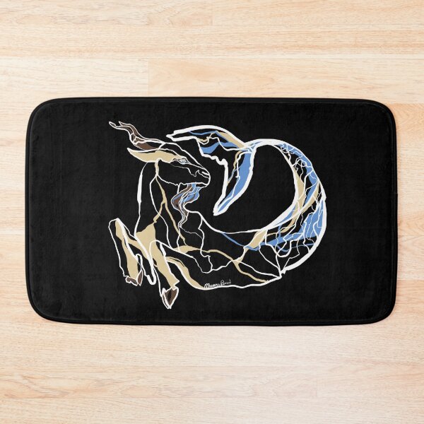 Item preview, Single Line - Capricorn (White) designed and sold by MaxencePierrard.