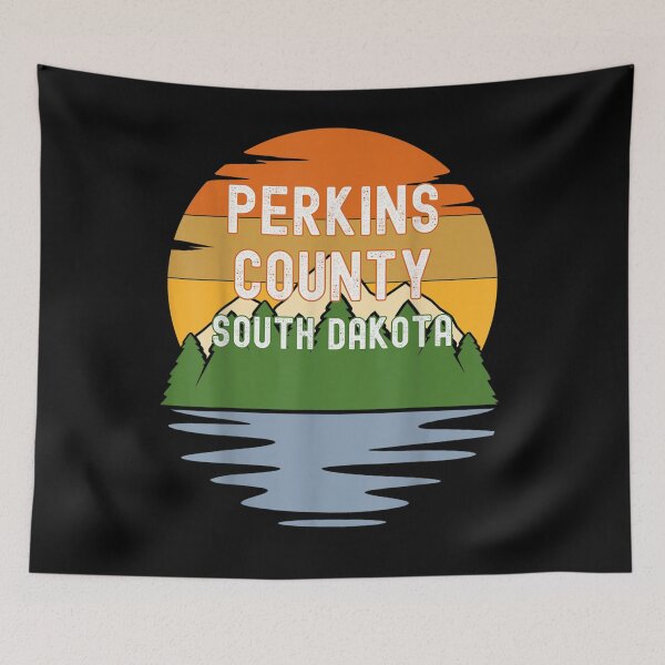 Item preview, From Perkins County South Dakota Vintage Sunset Gift  designed and sold by rubysheila.