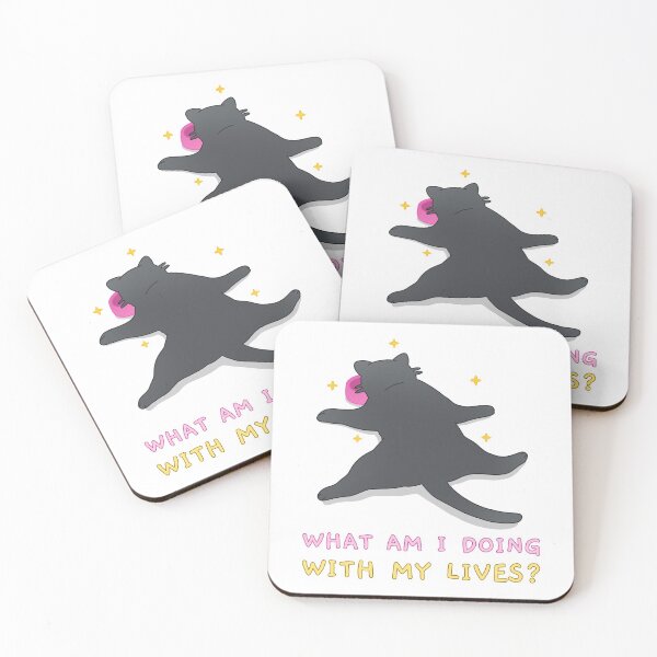 Item preview, What Am I Doing With My Lives? designed and sold by Oscar Price.