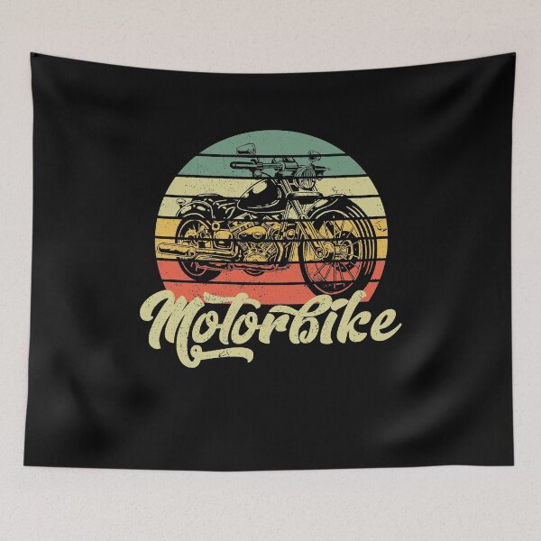 Item preview, Motorbike Vintage Motorbike Gift - Motorcyclist / Biker designed and sold by Lenny Stahl.