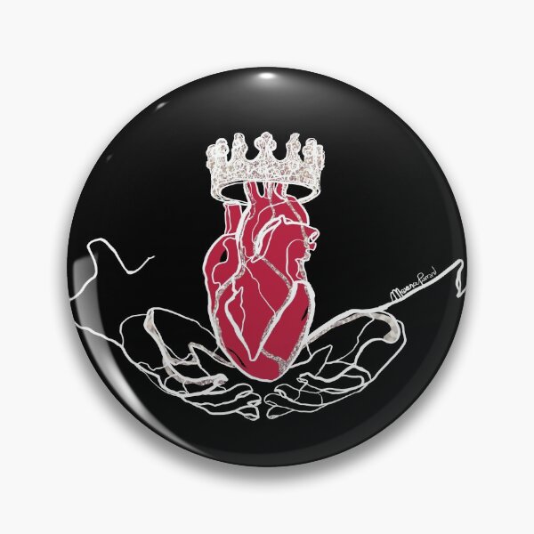 Item preview, Single Line - Claddagh (White) designed and sold by MaxencePierrard.