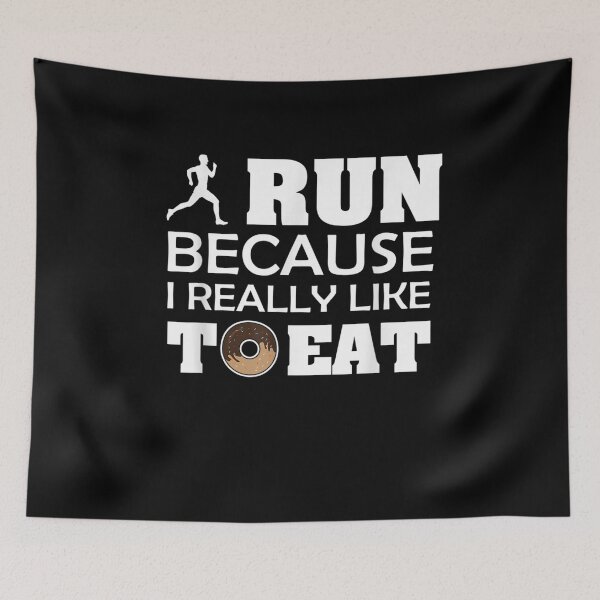 Item preview, Running I Run Because I Really Like To Eat Donut Runner Gift  designed and sold by rubysheila.