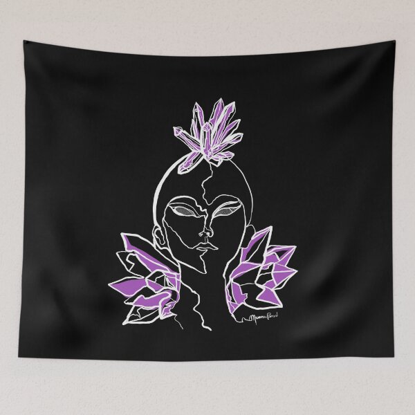 Item preview, Single Line - Crystaline (White) designed and sold by MaxencePierrard.