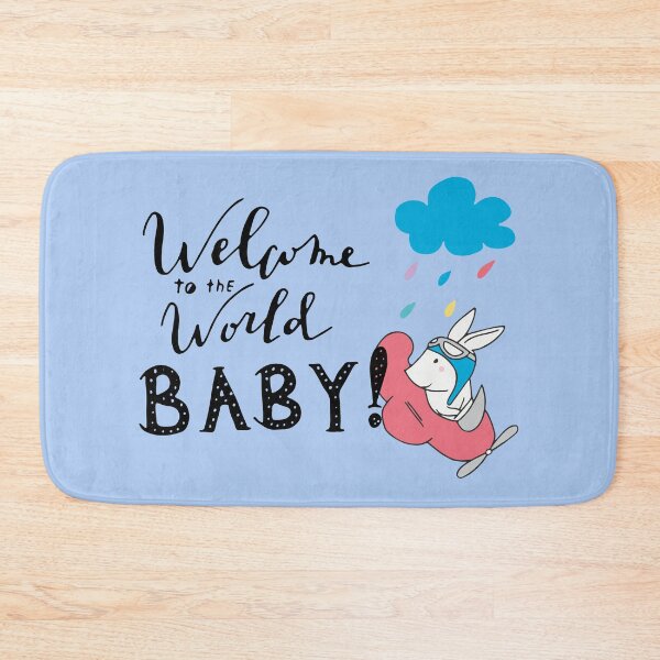 Aperçu de l'œuvre welcome baby newborn gift créée et vendue par vintage-house.