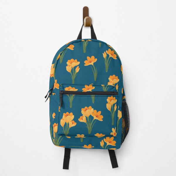 Item preview, Spring flower crocus, saffron floral seamless pattern designed and sold by Barysevich.