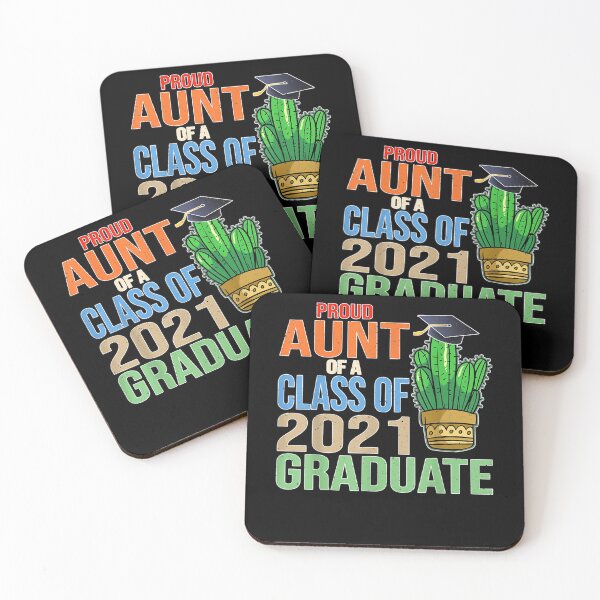 Item preview, Proud Aunt Of A Class 2021 Graduate Senior Graduation Hat Gift  designed and sold by rubysheila.