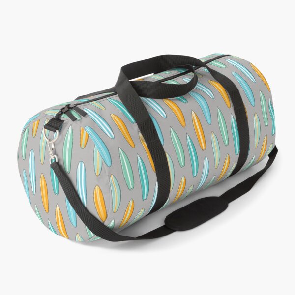 Item preview, Surf's Up - surfboard on grey beach designed and sold by littlearrow.
