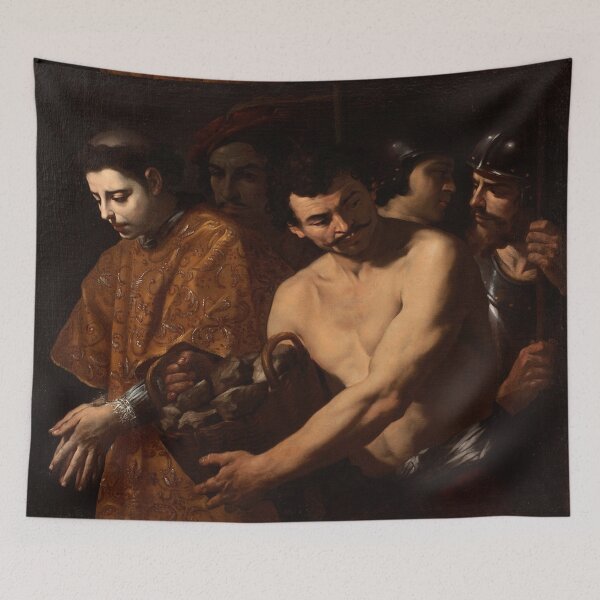 Item preview,  Saint Stephen taken to his Martyrdom - Andrea Vaccaro designed and sold by Vintage Designs +.