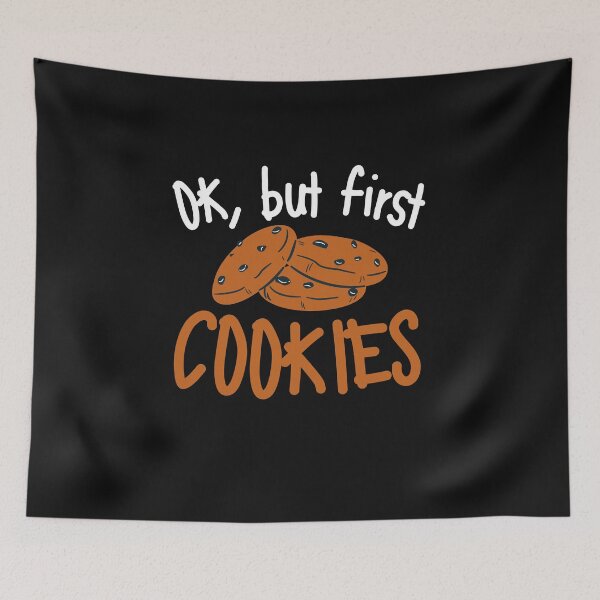 Item preview, OK but first cookies cute design designed and sold by Click-Like.