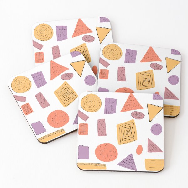 Item preview, Retro 80s Geometric Pattern - Vintage Aesthetic designed and sold by Koiboi11.