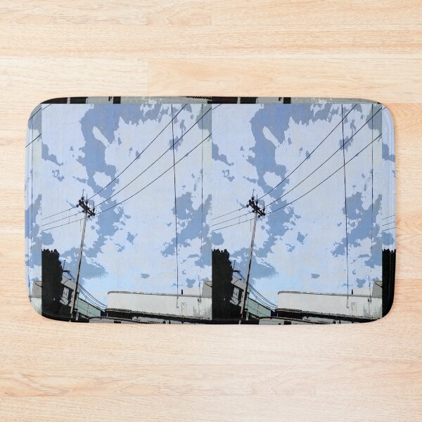 Item preview, Blue Sky and Utility Pole designed and sold by RioCariocaClub.