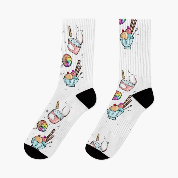 Item preview, Whimsical Ice Cream and Candy Pattern designed and sold by AnnoyedMouse.