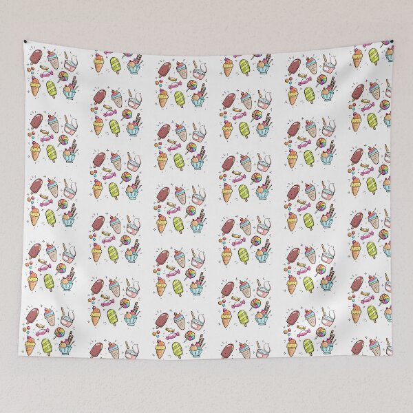 Item preview, Whimsical Ice Cream and Candy Pattern designed and sold by AnnoyedMouse.