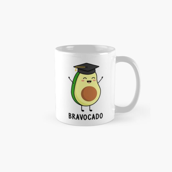 Item preview, Bravocado. Cute Avocado Celebrates Graduation designed and sold by TashaVector.