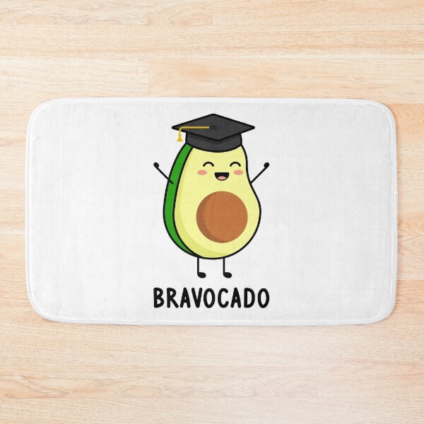 Item preview, Bravocado. Cute Avocado Celebrates Graduation designed and sold by TashaVector.