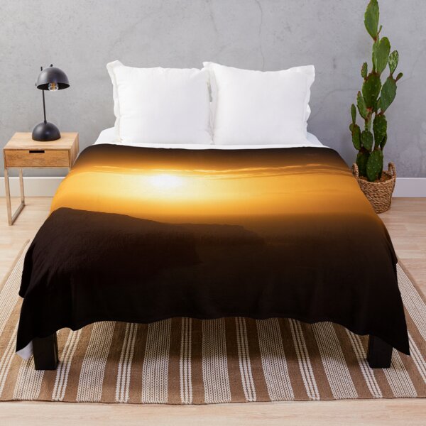 Item preview, Golden Sunset Over Akrotiri in Santorini, Greece designed and sold by JarbasVisuals.