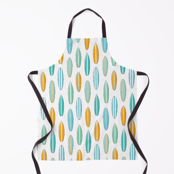 Item preview, Surf's Up - surfboard in teal and orange beach designed and sold by littlearrow.