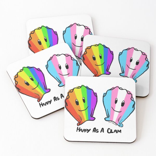 Item preview, Happy As A Clam G+T designed and sold by SamIsWhat8.