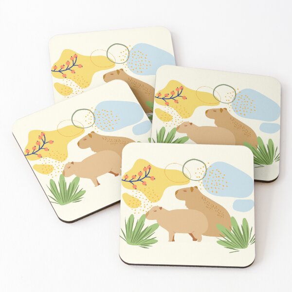 Item preview, Capybara Abstract and Minimal designed and sold by sunnySaraV.