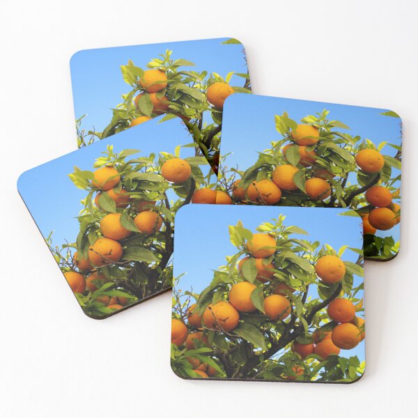 Item preview, Large ripe oranges on a branch designed and sold by Mahirov Shop.
