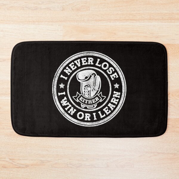 Item preview, I Win or I Learn. Nothing Else. designed and sold by WolfSpiritCo.
