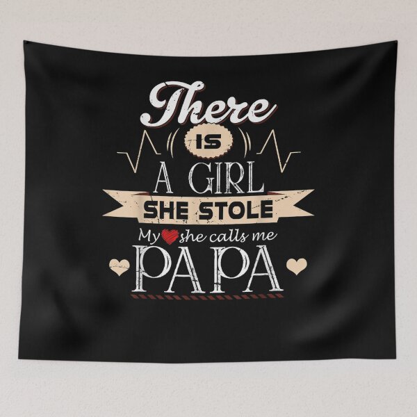Item preview, Mens There Is A Girl She Stole My Heart Mens Fathers Day Gift  designed and sold by rubysheila.