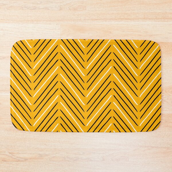 Item preview, Diagonal Mudcloth Mustard designed and sold by Miss Striped.
