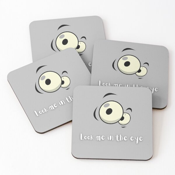 Item preview, look me in the eye funny . Grey designed and sold by Hab2.