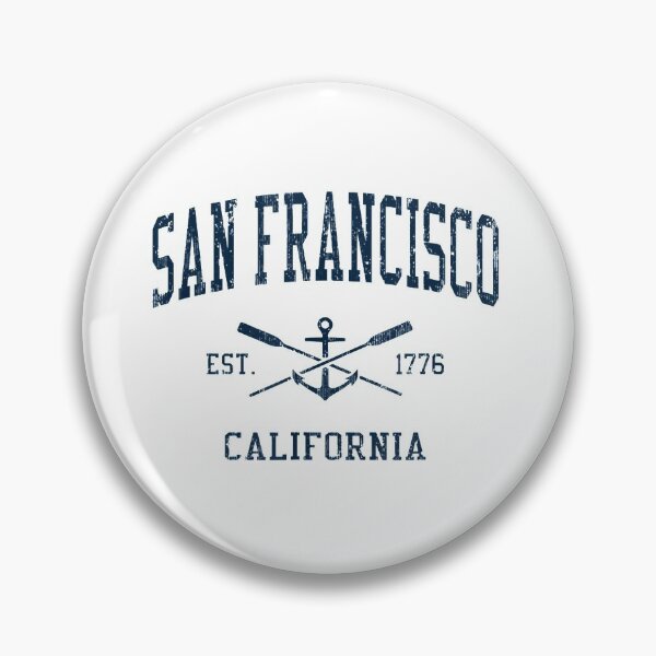 Item preview, San Francisco CA Vintage Navy Crossed Oars Boat Anchor designed and sold by Soospal.