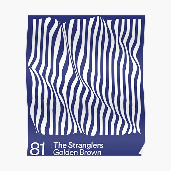 The Stranglers — Golden Brown Poster