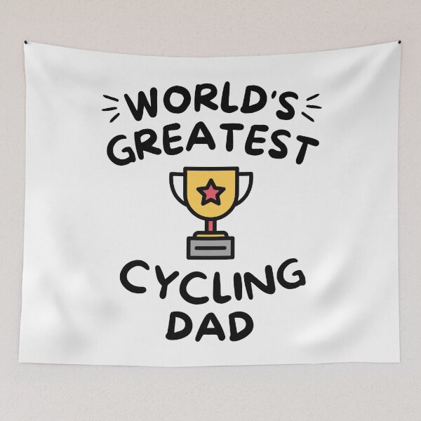 Item preview, World's greatest cycling dad designed and sold by TheGreenGoat.
