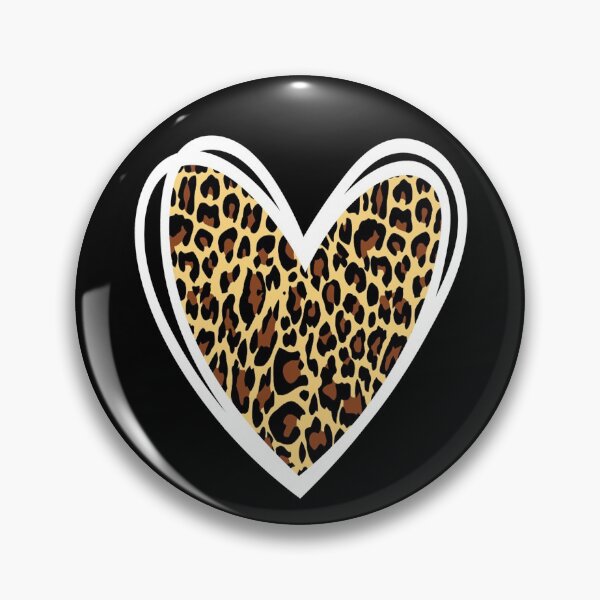 Item preview, Cute Leopard Print Heart designed and sold by Lulaggio.