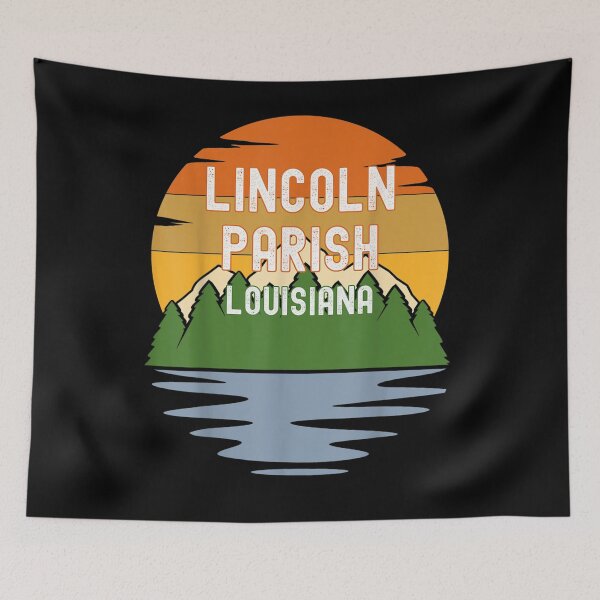 Item preview, From Lincoln Parish Louisiana Vintage Sunset Gift  designed and sold by rubysheila.
