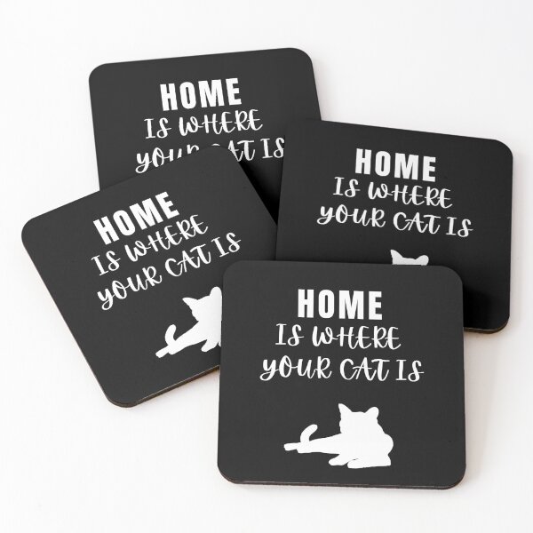 Item preview,  Resting Cat Home is where your cat is  designed and sold by Davestre.