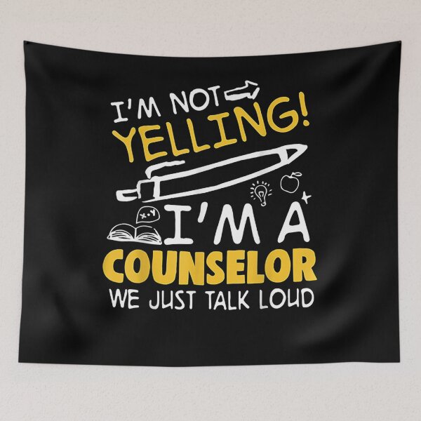 Item preview, I Am Not Yelling I Am A Counselor We Just Talk Loud Gift  designed and sold by rubysheila.