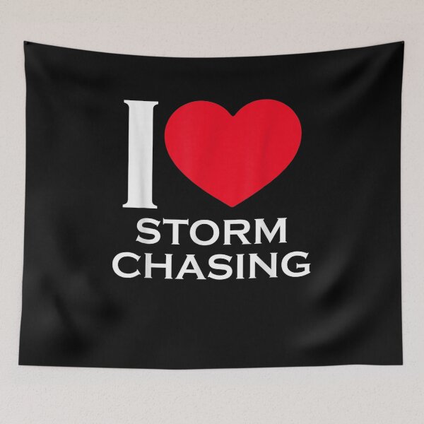 Item preview, I Love Storm Chasing Stormchaser Thunder Tornado Weather Gift  designed and sold by rubysheila.