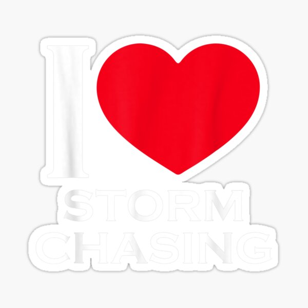 Vista previa del artículo con la obra «Me encanta Storm Chasing Stormchaser Thunder Tornado Weather Gift», diseñado y vendido por rubysheila.