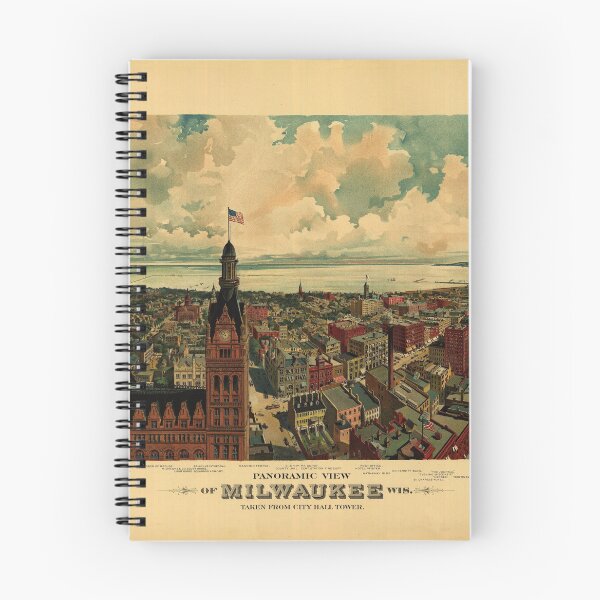 Item preview, Milwaukee, Wisconsin (1896) designed and sold by allhistory.