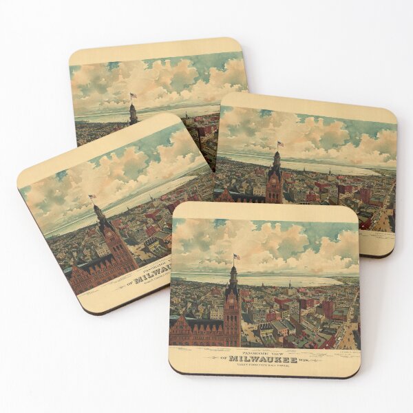 Item preview, Milwaukee, Wisconsin (1896) designed and sold by allhistory.